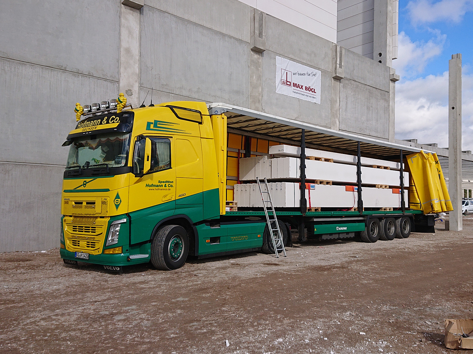 Planen/Mega-Transporte